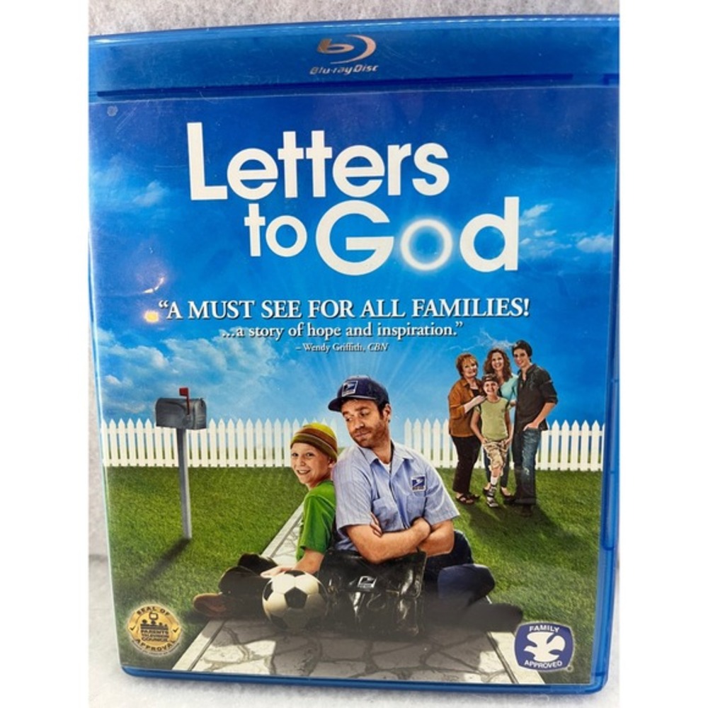 Vivendi Letters to God Blu-ray Movie OS Blue‎ Excellent Faith Based Drama PG
